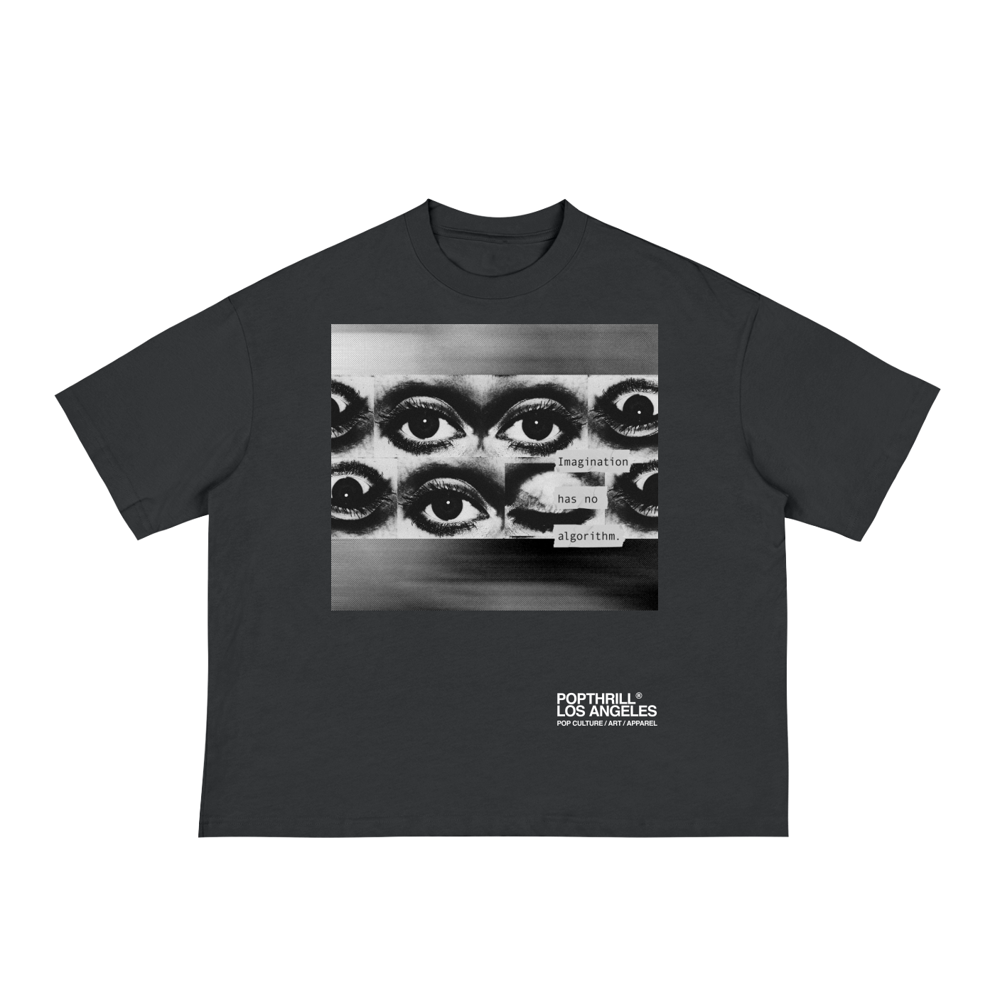 Imagination Has No Algorithm Boxy Fit T-Shirt