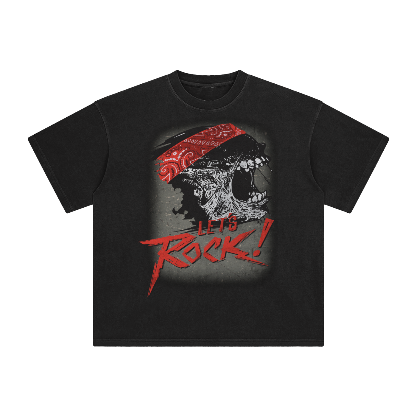 Xeno-Rock Vintage Faded Graphic T-Shirt