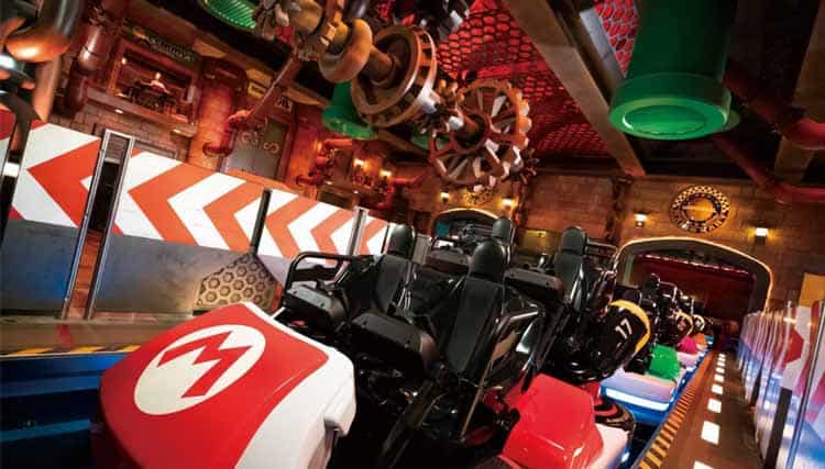 Mario Kart ride at upcoming Super Nintendo World in Japan