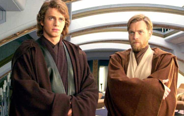 Ewan McGregor with Hayden Christensen - Obi-Wan Kenobi series